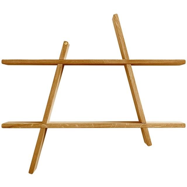 Andersen Furniture  -shelf Hylde Medium 52x9x46 Røget Oileret Ask
