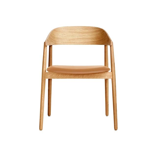 Andersen Furniture Ac2 Spisebordsstol Matlakert Eg Cognac