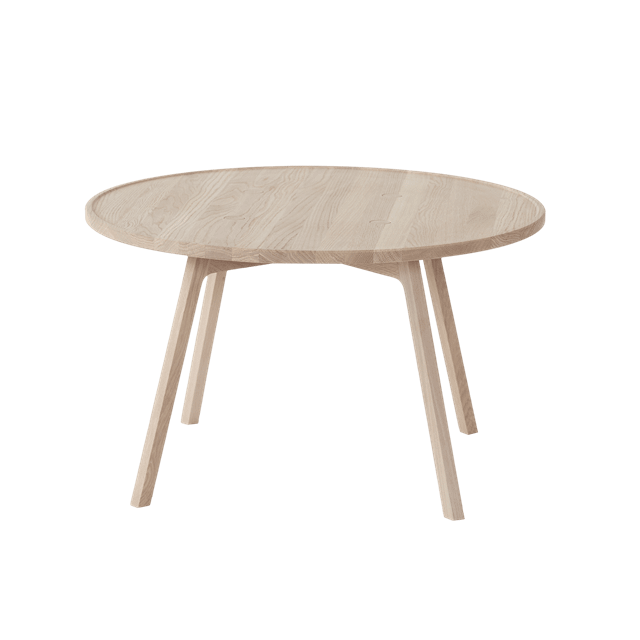 Andersen Furniture C2 Sofabord ø80 Hvidpigmenteret Eg
