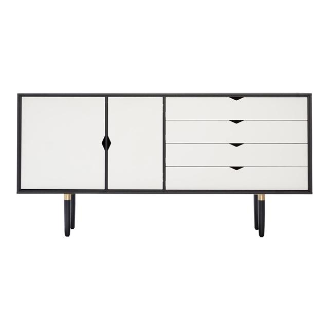 Andersen Furniture S6 Skab Sort Hvid