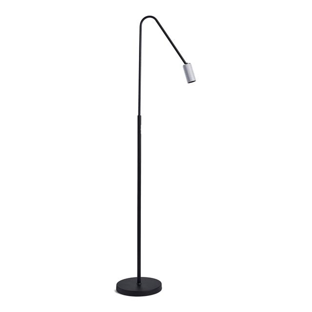 Antidark Decor Gulvlampe F1 Sort Aluminium