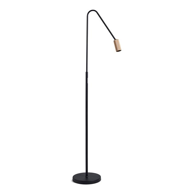 Antidark Decor Gulvlampe F1 Sort Messing