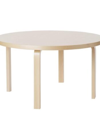 Artek Aalto 90a Rundt Bord 60cm Birk
