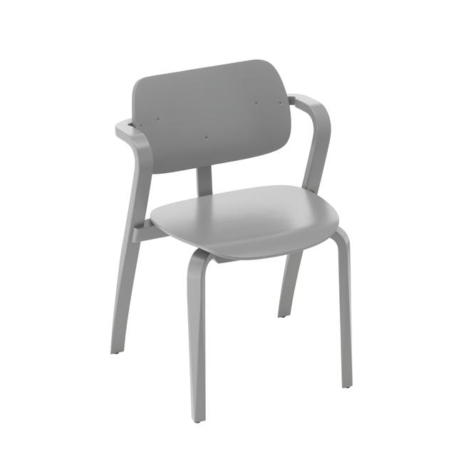 Artek Aslak Spisebordsstol Grå