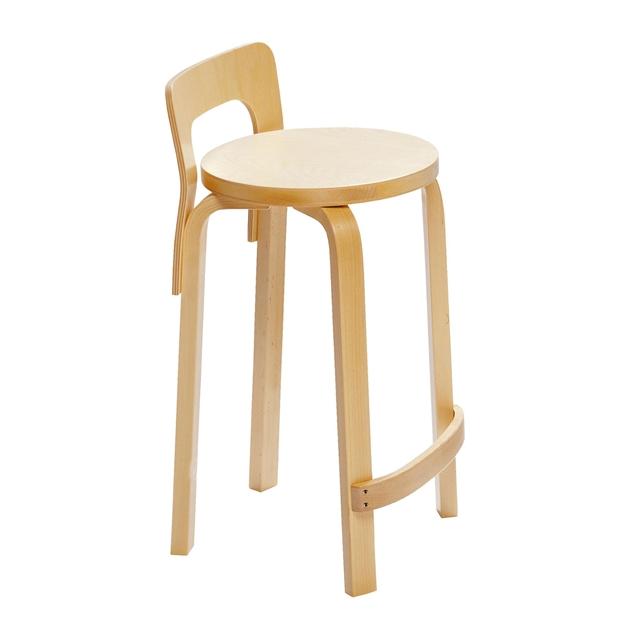 Artek K65 Barstol Birk