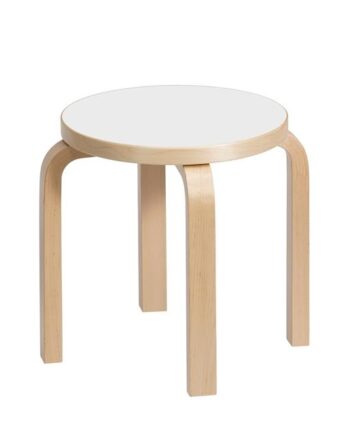 Artek Ne60 Børneskammel Birk Hvid