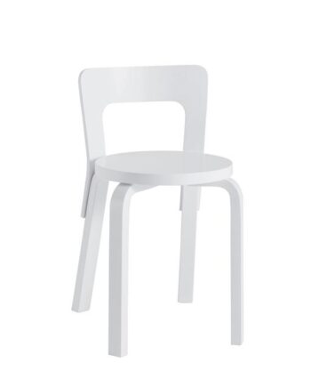 Artek 65 Spisebordsstol Hvid
