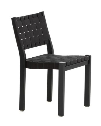 Artek 611 Spisebordsstol Sort