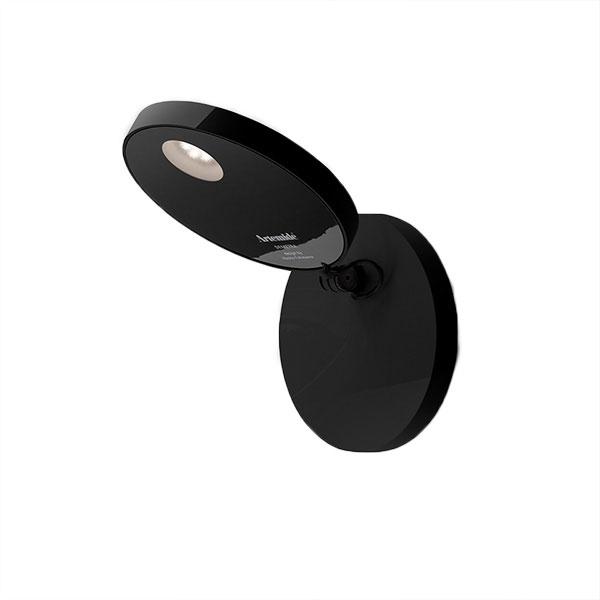 Artemide Demetra Faretto Væglampe 2700k Med Tænd Sluk Sort