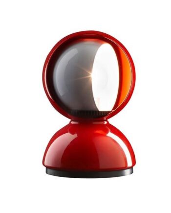 Artemide Eclisse Væg Bordlampe Rød