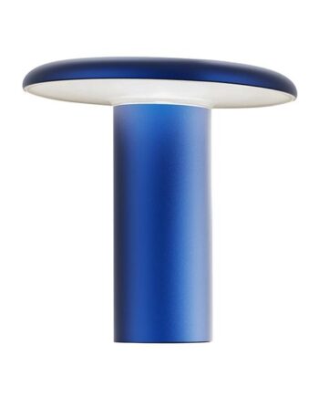 Artemide Takku Transportabel Lampe Anodiseret Blå