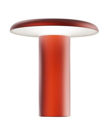 Artemide Takku Transportabel Lampe Anodiseret Rød