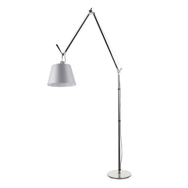 Artemide Tolomeo Mega Gulvlampe Satin 32 Cm Skærm
