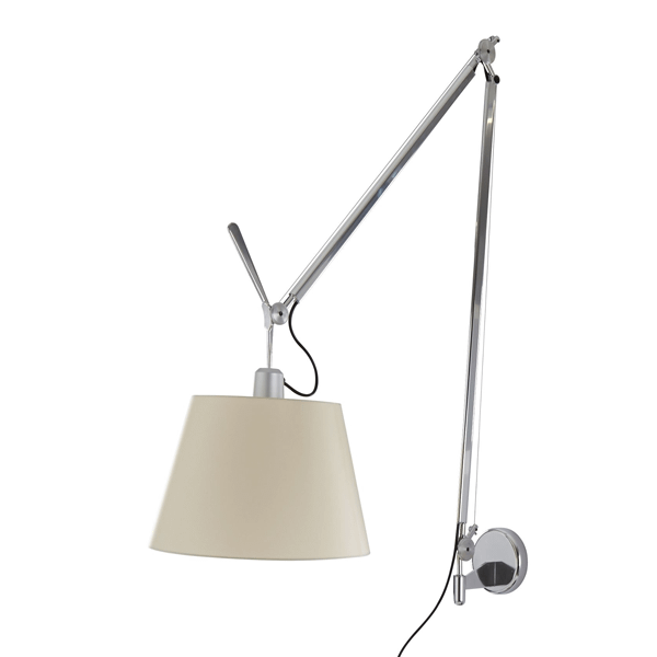 Artemide Tolomeo Mega Væglampe Pergament 32cm