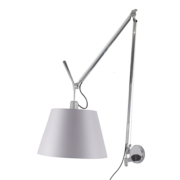 Artemide Tolomeo Mega Væglampe Satin 36cm