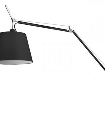Artemide Tolomeo Mega Væglampe Sort Sort Skærm 32cm