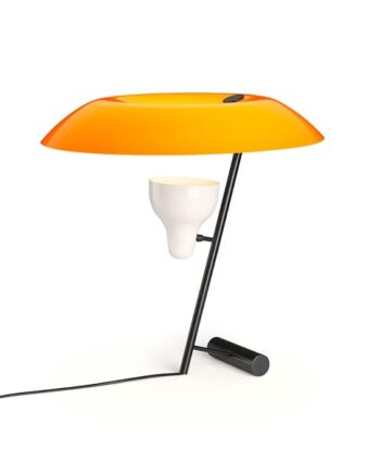 Astep Model 548 Bordlampe Mørk Messing Orange