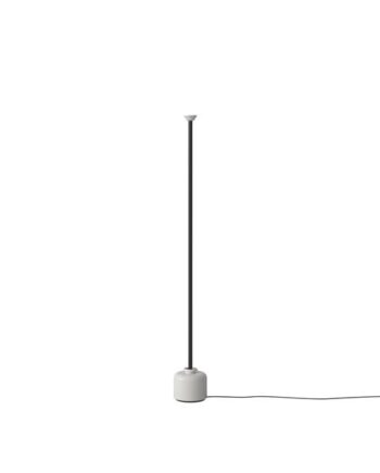 Astep Model 1095 Gulvlampe 170 Cm Sort Hvid