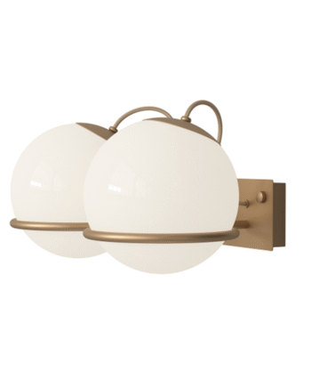 Astep Model 238   Væglampe Champagne
