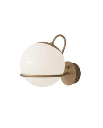 Astep Model 238   Væglampe Champagne    Switch