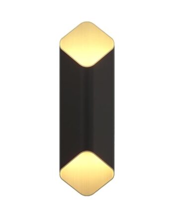 Astro Ako 420 Phase Væglampe Mat Sort Guld