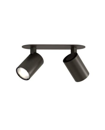 Astro Ascoli Twin Recessed Spot Bronse