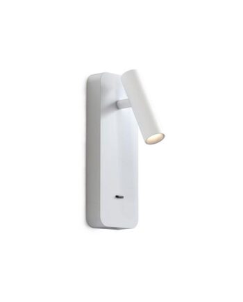 Astro Enna Surface Usb Væglampe Mat Hvid