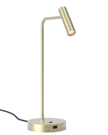 Astro Enna Transportabel Bordlampe Mat Guld