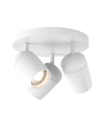 Astro Koto Triple Round Loftlampe Mat Hvid
