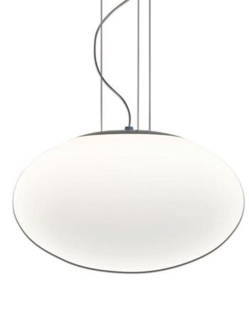 Astro Zeppo Pendel Hvid   Hvidt Glas