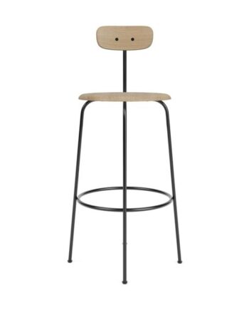 Audo Afteroom Barstol H101 Sort Natural Eg