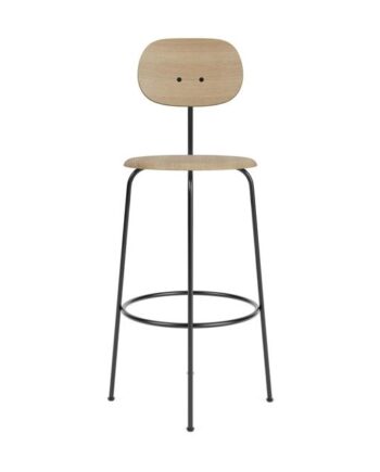 Audo Afteroom Plus Barstol H106 Sort Natural Eg