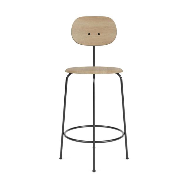 Audo Afteroom Plus Barstol H97 Sort Natural Eg