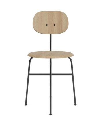Audo Afteroom Plus Spisebordsstol Sort Natural Eg