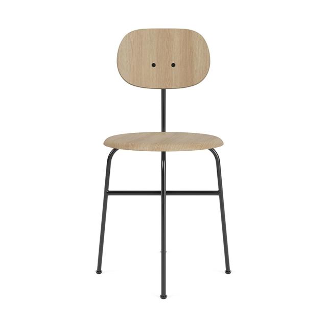 Audo Afteroom Plus Spisebordsstol Sort Natural Eg
