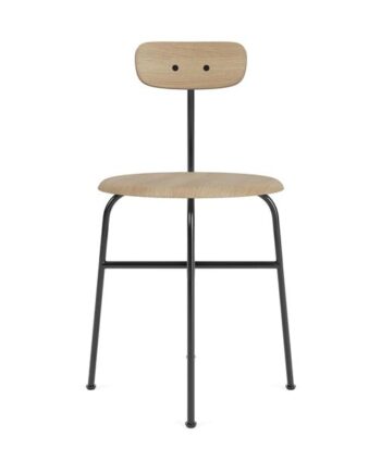 Audo Afteroom Spisebordsstol Sort Natural Eg