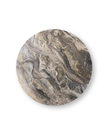 Audo Androgyne Bordplade Til Sidebord ø65 Grey Galaxy