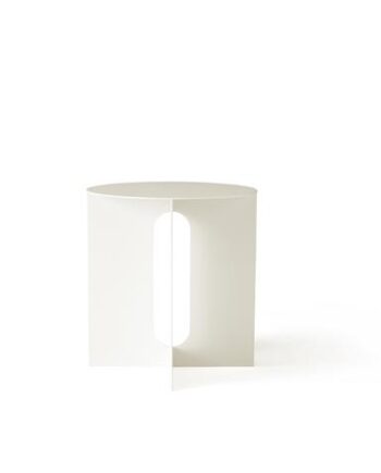 Audo Androgyne Rundt Sofabord Ivory