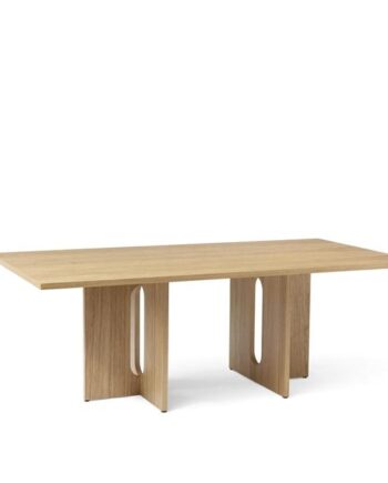 Audo Androgyne Spisebord Rectangular 210x109 Cm Egetræ