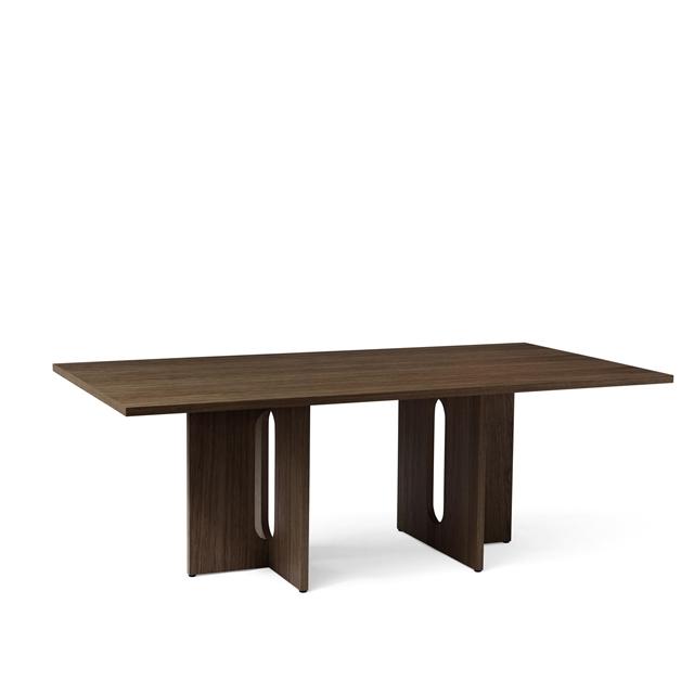 Audo Androgyne Spisebord Rectangular 210x109 Cm Mørk Bejdset Egetræ