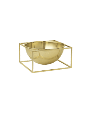 Audo Bowl Centerpiece Skål Stor Guldbelagt