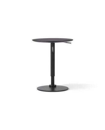 Audo Branch Sidebord Sort Linoleum Charcoal