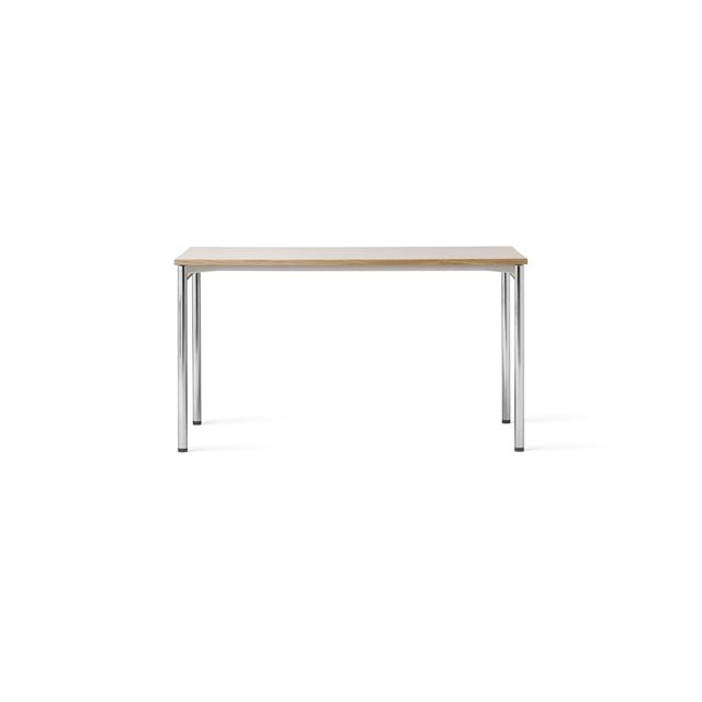 Audo Co Spisebord 140x70 Krom Laminate Creme