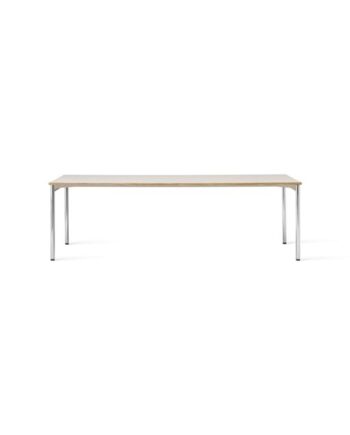 Audo Co Spisebord 240x100 Krom Laminate Creme
