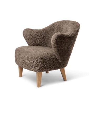 Audo Ingeborg Lænestol Natural Eg Sheepskin Sahara