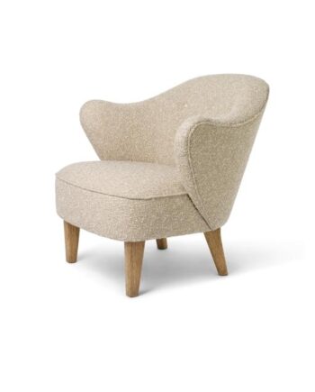 Audo Ingeborg Lænestol Natural Eg Vegetabilske Knapper 0001 Beige