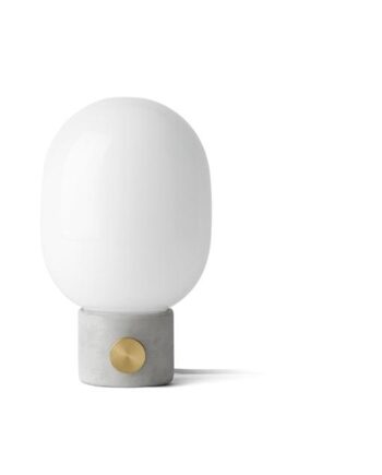 Audo Jwda Beton Bordlampe Grå   Messing