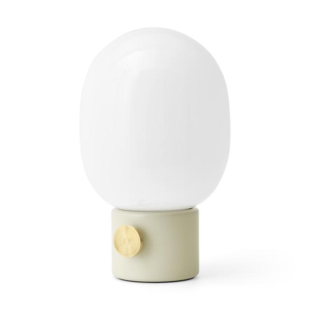 Audo Jwda Bordlampe Alabaster Hvid Messing