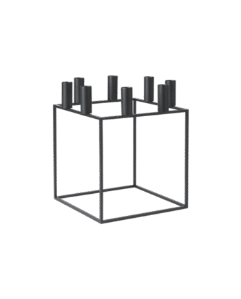Audo Kubus   Lysestage Sort