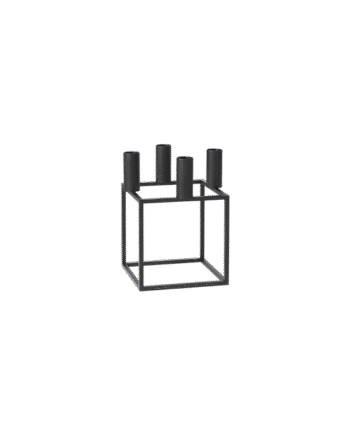 Audo Kubus   Lysestage Sort